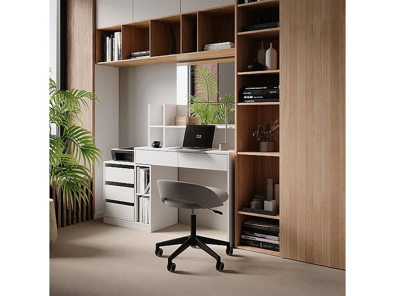 Scrivania bianco 139.8x40x75 anja