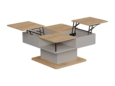 Couchtisch beige 80x45x80 movira