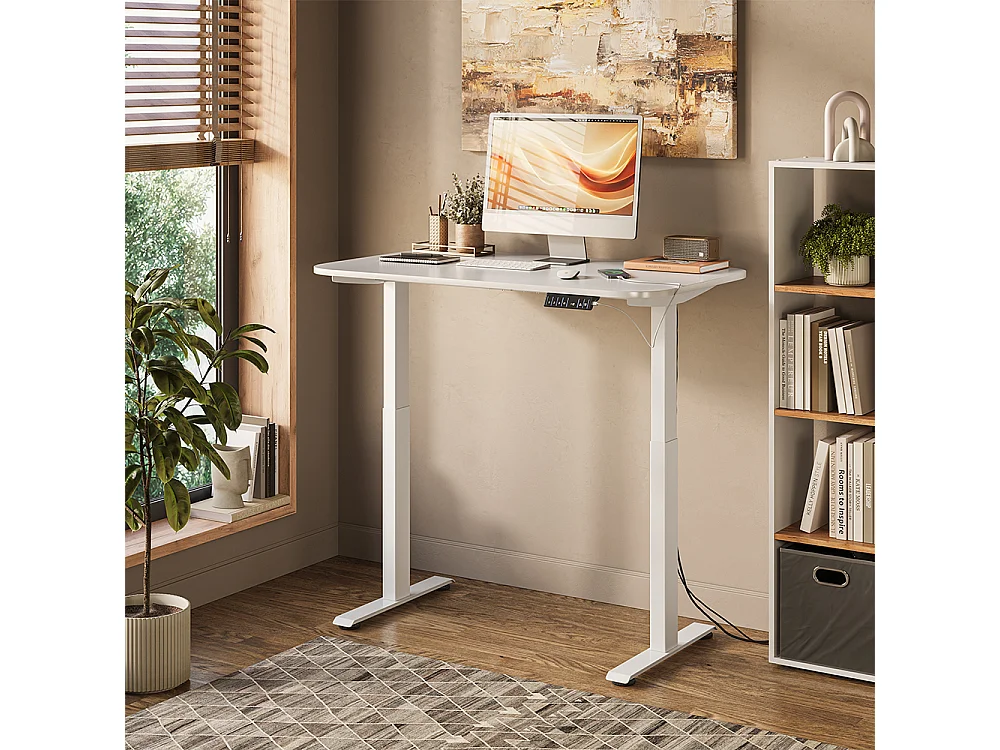 Bureau blanc 120x70x120 elevate