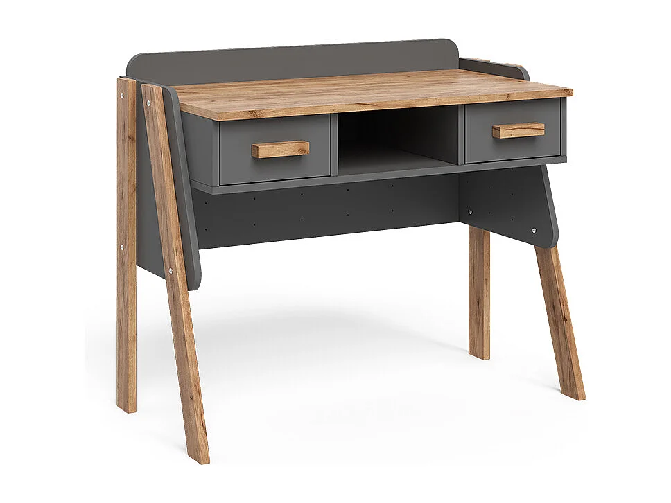 Schreibtisch grau/artisan 97x51x80 malia