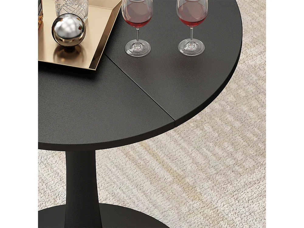 Eettafel zwart 60x60x73 carl