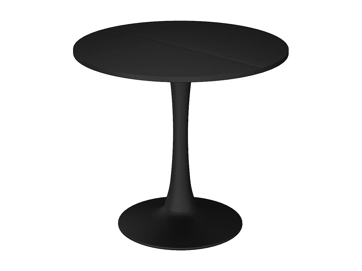 Eettafel zwart 80x80x73 carl