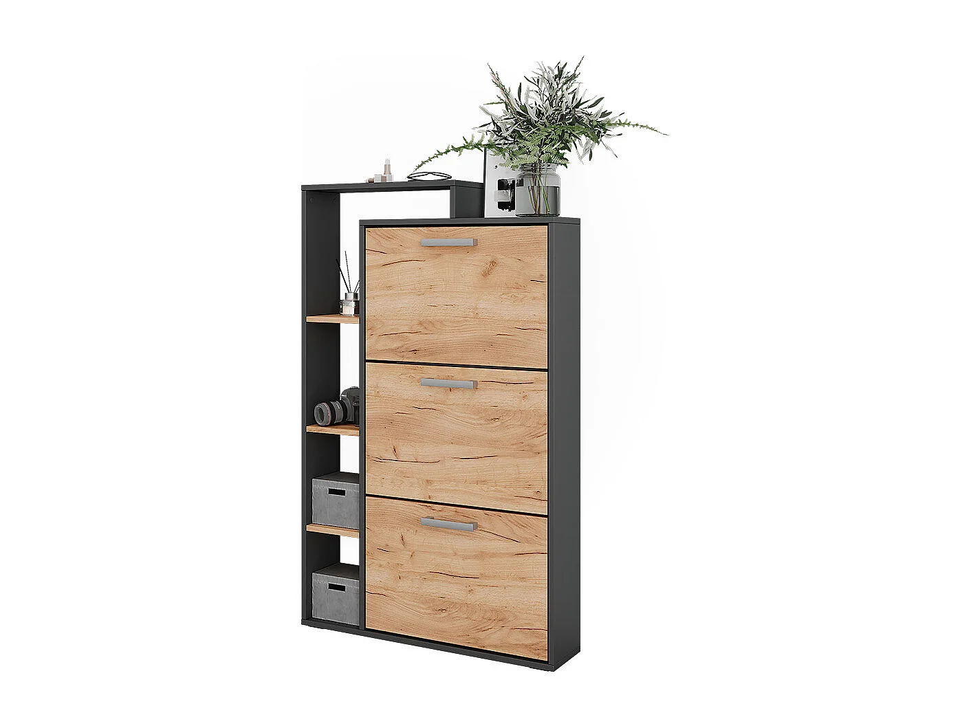 Shoe tipper gold power oak/anthracite 80x18.2x128.3 orlando
