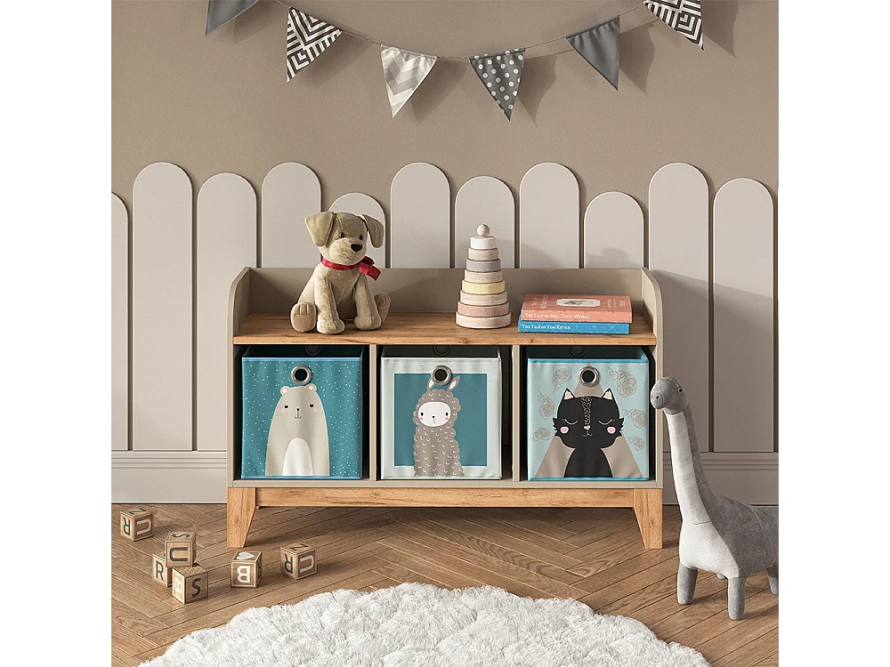 Kindersitzbank cashmere/artisan 107.2x30.6x63.8  malia