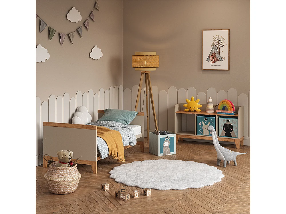 Kindersitzbank cashmere/artisan 107.2x30.6x63.8  malia