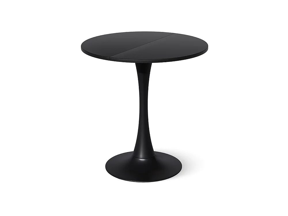 Table à manger noir 70x70x73 carl