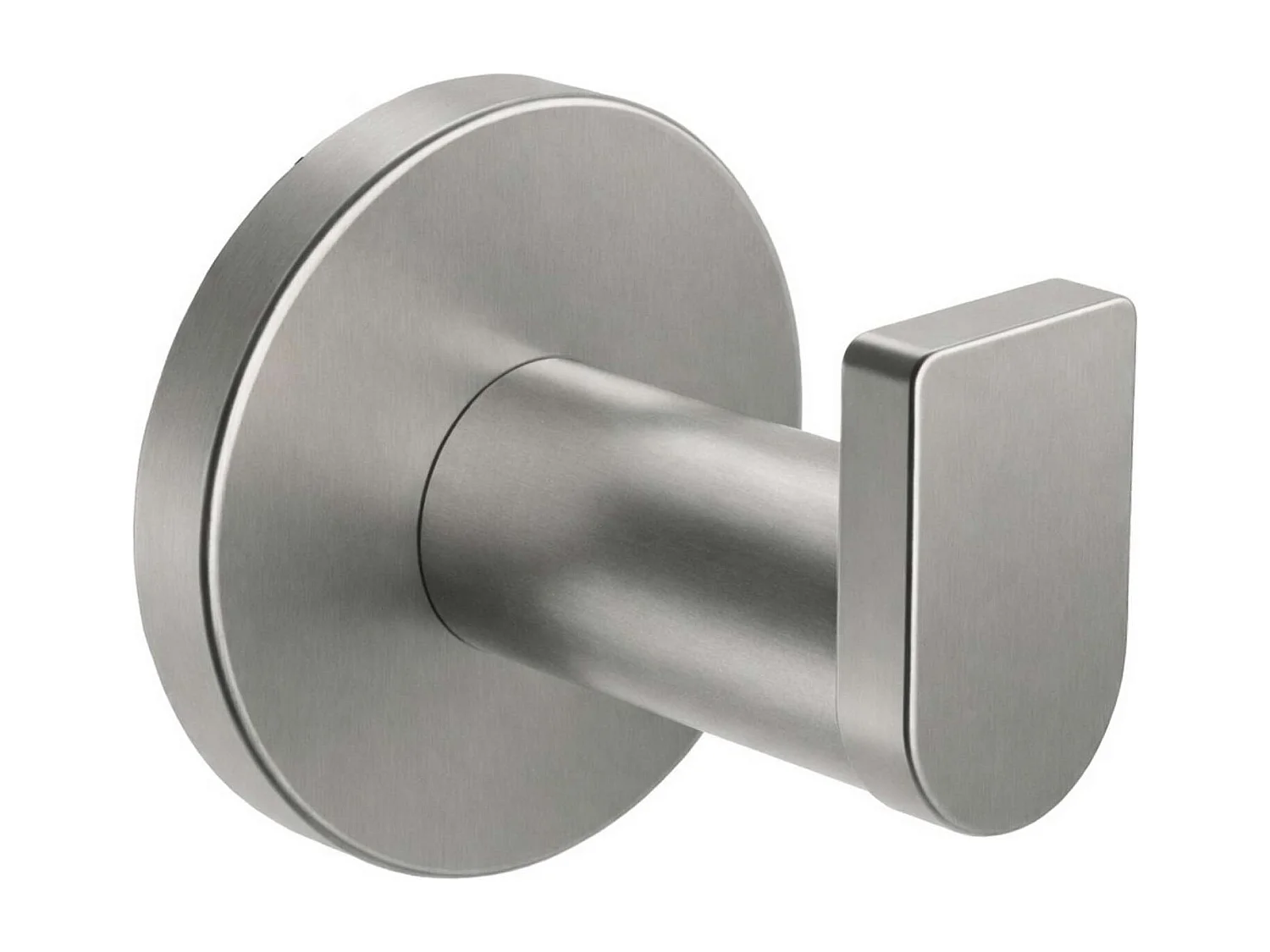 Porte serviette salle de bain 50cm et 3 Patères murale salle de bain  - acier inoxydable S.316 - Fixation Collée ou Vissée