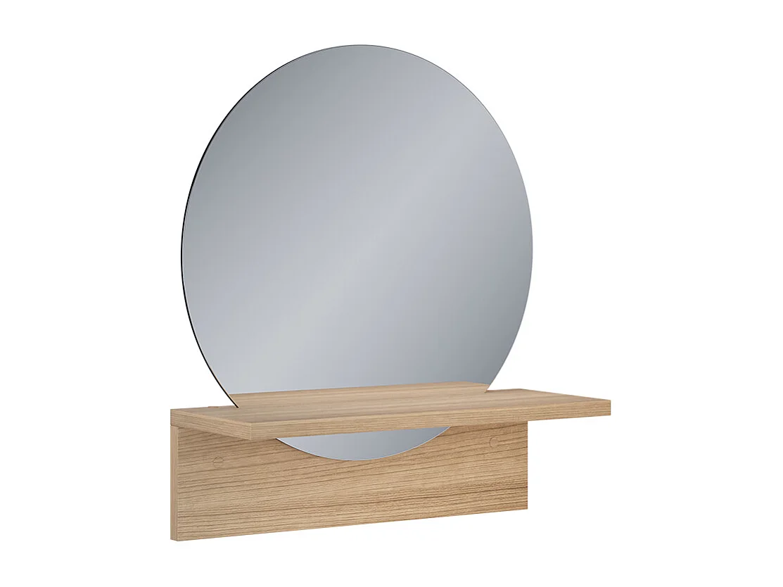 Badezimmerspiegel goldkraft eiche 40x15x47.5 elyra