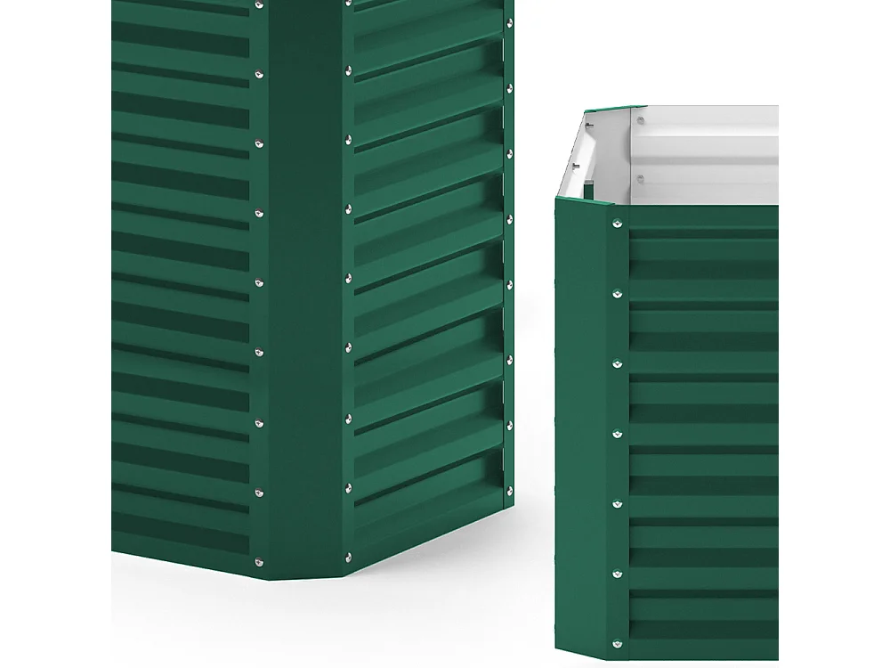 Hochbeet grün 120x60x80