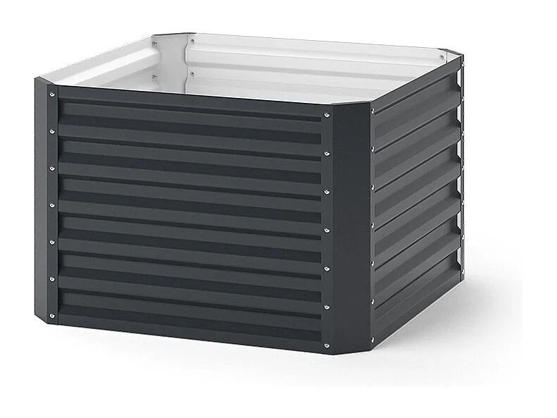 Hochbeet anthrazit 90x90x60