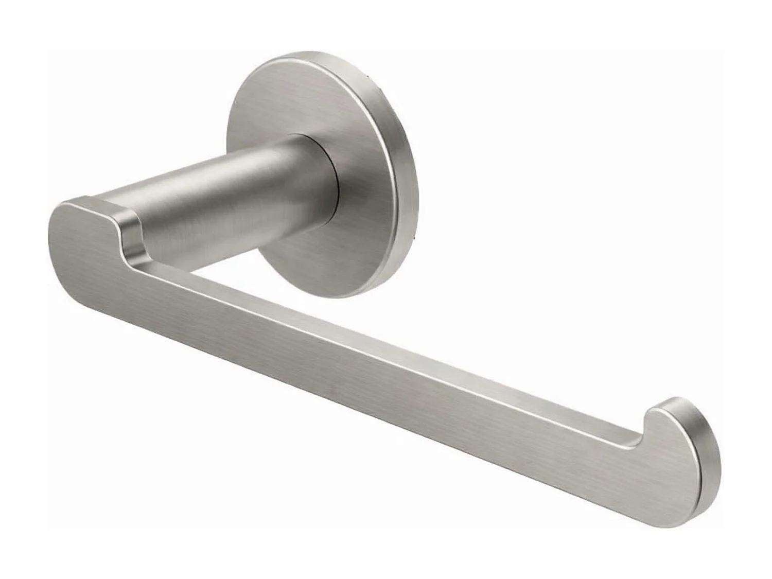 Porte papier toilette et Porte-balai WC - acier inoxydable S.316 - Fixation Collée ou Vissée