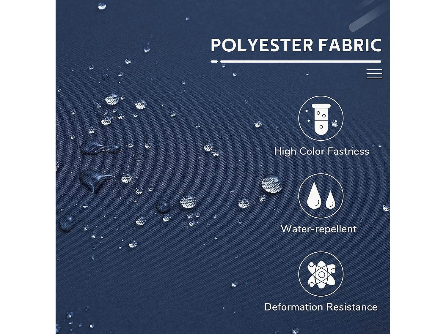 YODOLLA Balancelle de Jardin 3 Places avec Auvant Réglable et Coussins Amovible - 182x108x178 cm - Bleu