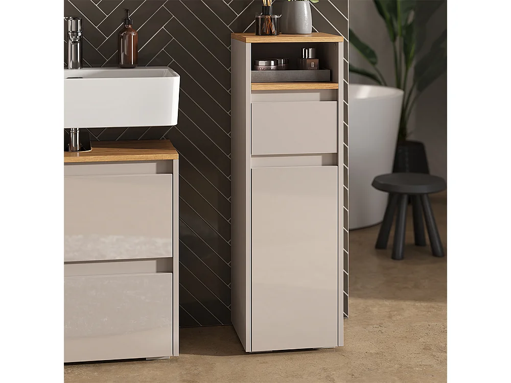 Meuble salle de bain cachemire/artisan 30.2x30x96.3 majest