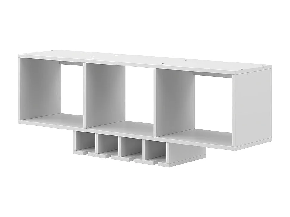 Weinglasregal weiß 90x32.5x22 vin