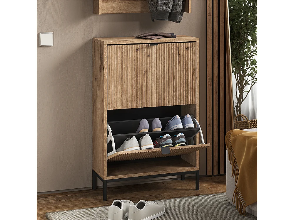 Garderobe viking oak 60x24x92 eliza
