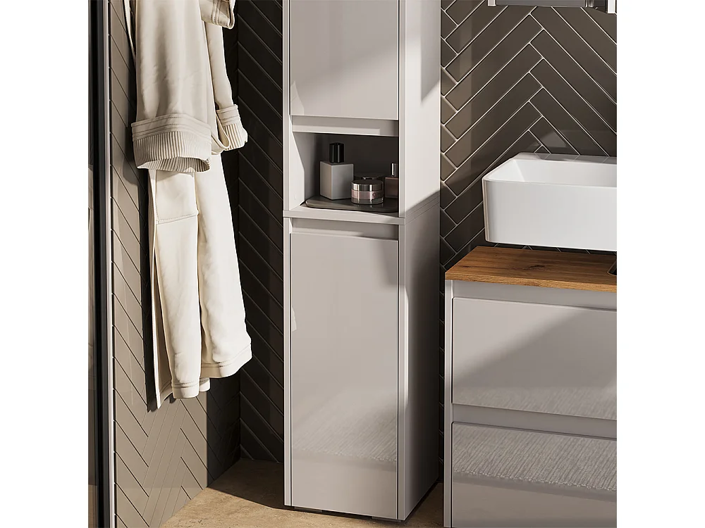 Meuble salle de bain cachemire/artisan 30.2x30x191.5 majest