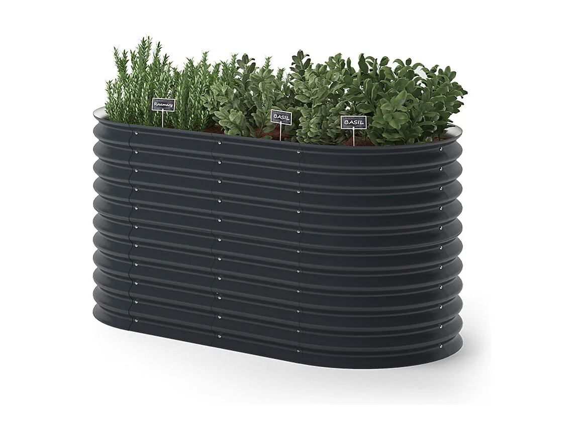 Lit surélevé anthracite 160x82x80