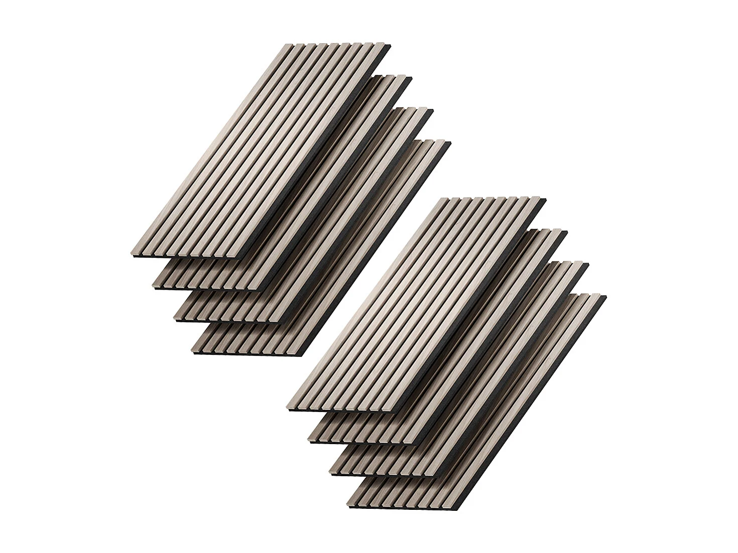 Pannello acustico marrone 120x1.8x40 akustikpaneel