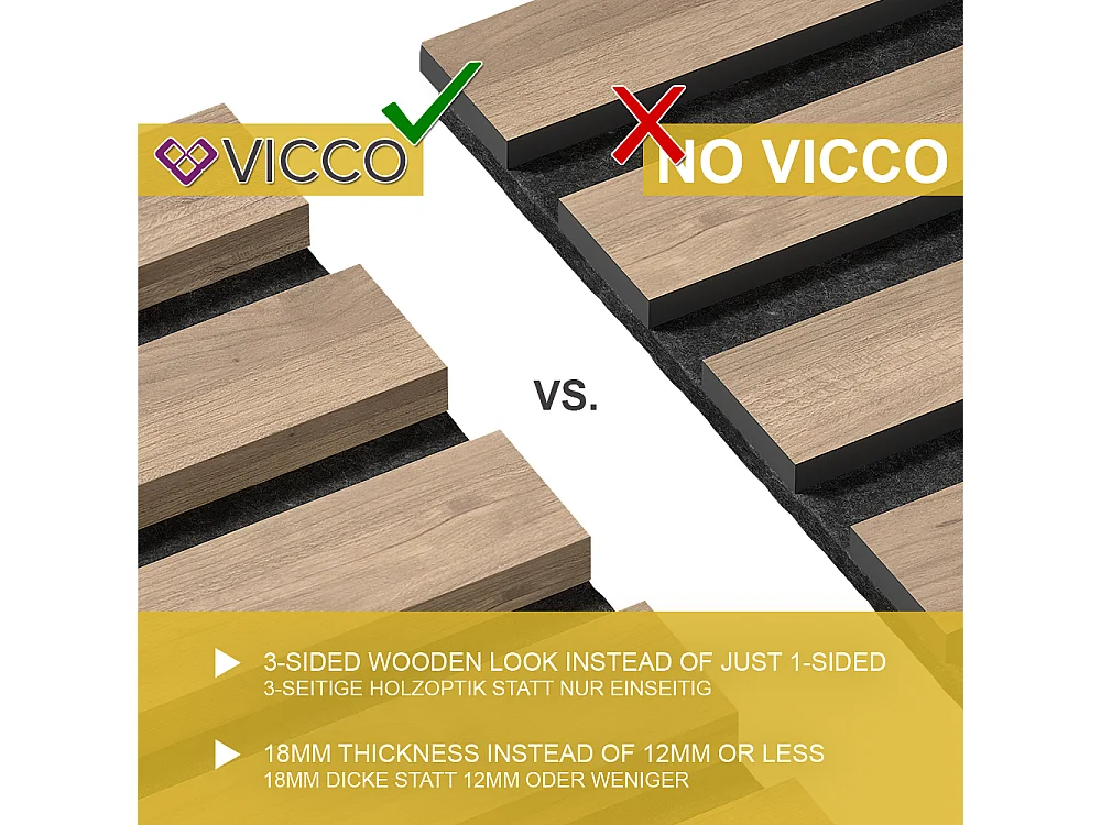 Paneles murales nogal 120x1.8x40 akustikpaneel