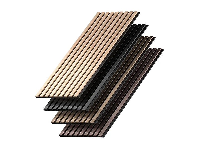 Pannelli a parete rovere 120x1.8x40 akustikpaneel