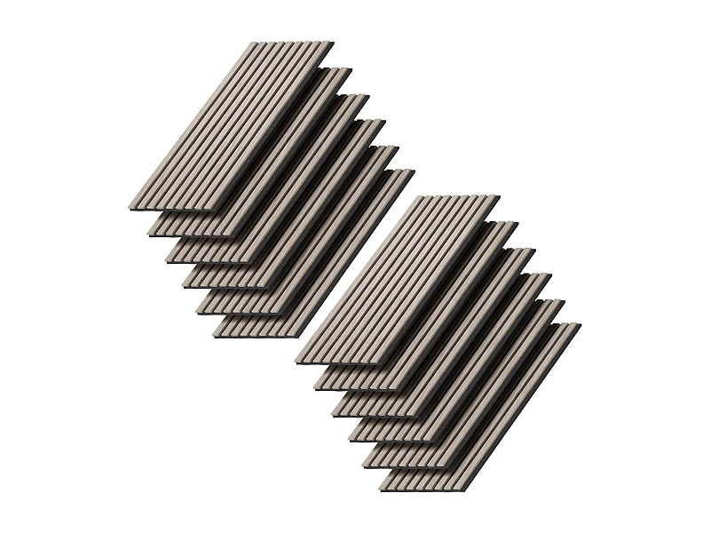 Wandpaneele braun 120x1.8x40 akustikpaneel