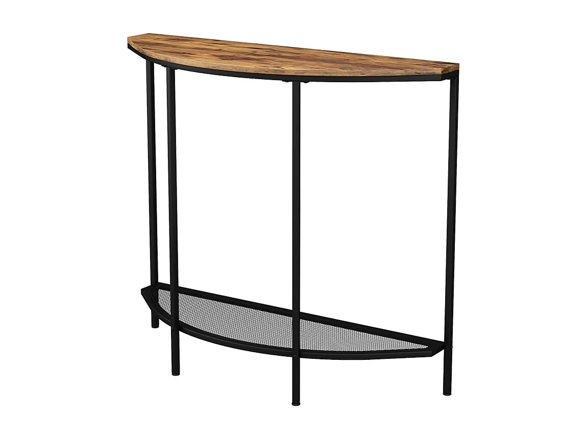 Console table rustic oak 92x30x81.5 fyrk