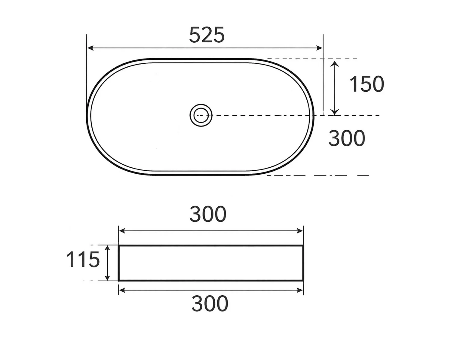 Vasque à poser ovale en céramique blanc mat L52,5xl30xProfondeur 14,5cm - SANIZEO Janodos.