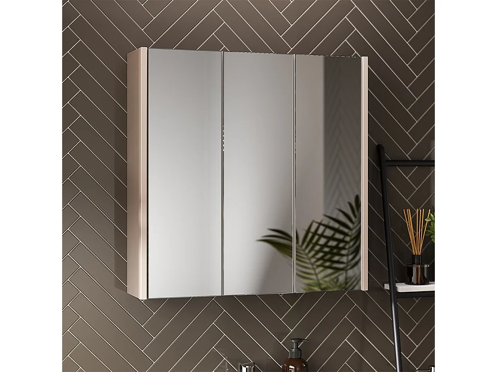 Armoire de toilette cachemire 67.4x17x68 majest