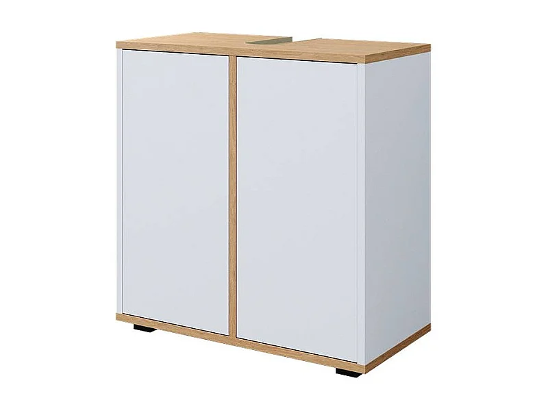 Wastafelonderkast wit/kunstnijverheid 60x30x62 didi