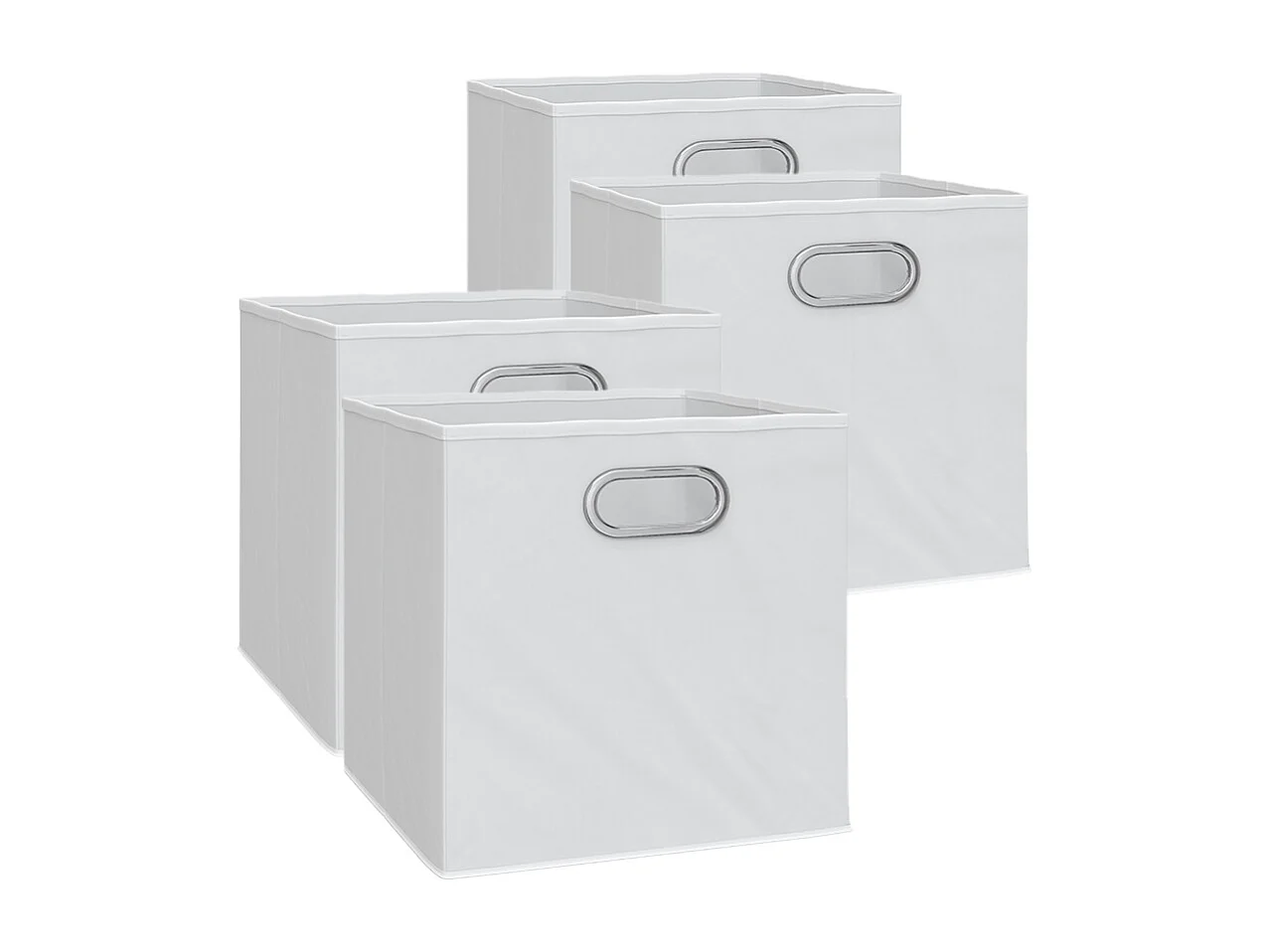 Faltbox weiß 30x30x30