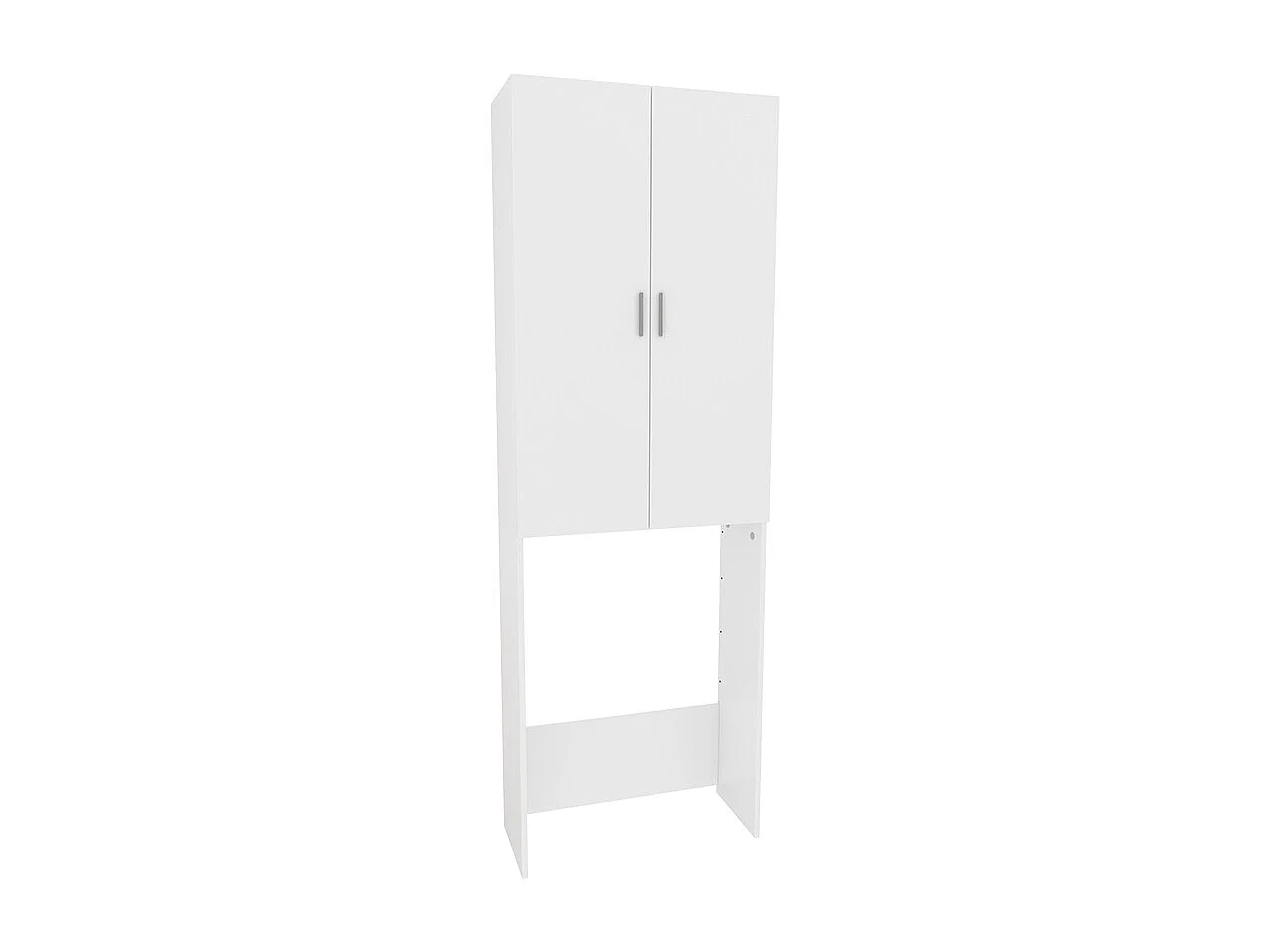 Washing machine cabinet white 64x26x190 martha