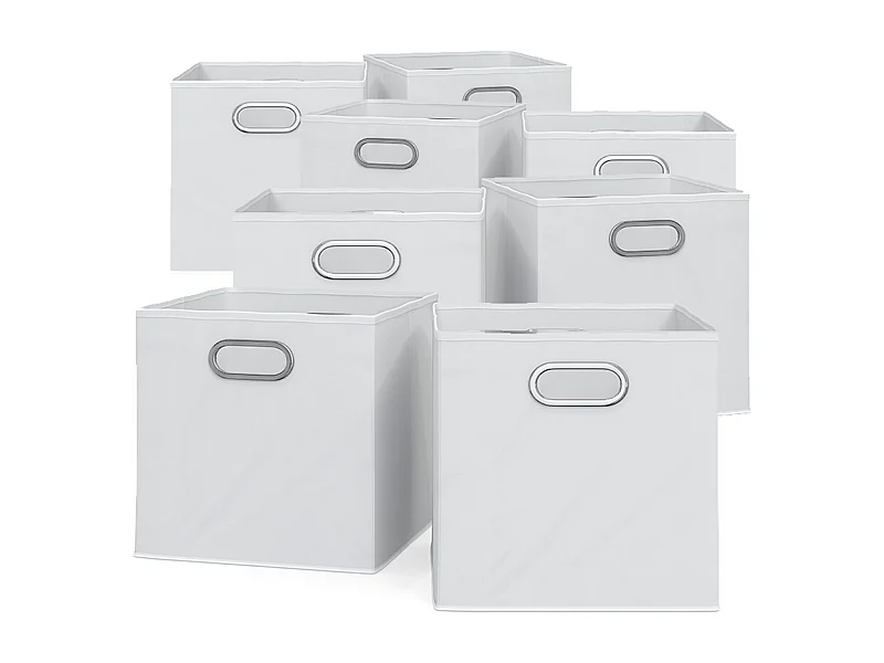 Faltbox weiß 30x30x30