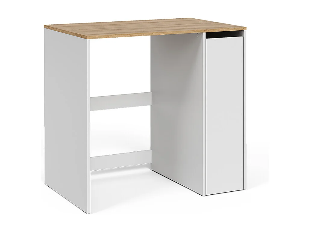 Washing machine cabinet white/artisan 93.6x60.3x88.2 viktor