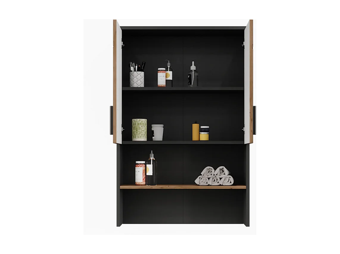 Structure for washing machine cabinet anthracite/artisan 68x30x103.5 irma
