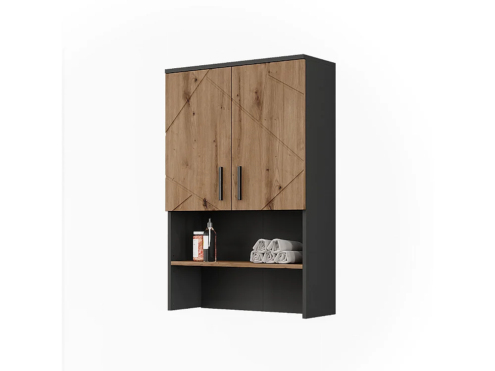 Structure for washing machine cabinet anthracite/artisan 68x30x103.5 irma