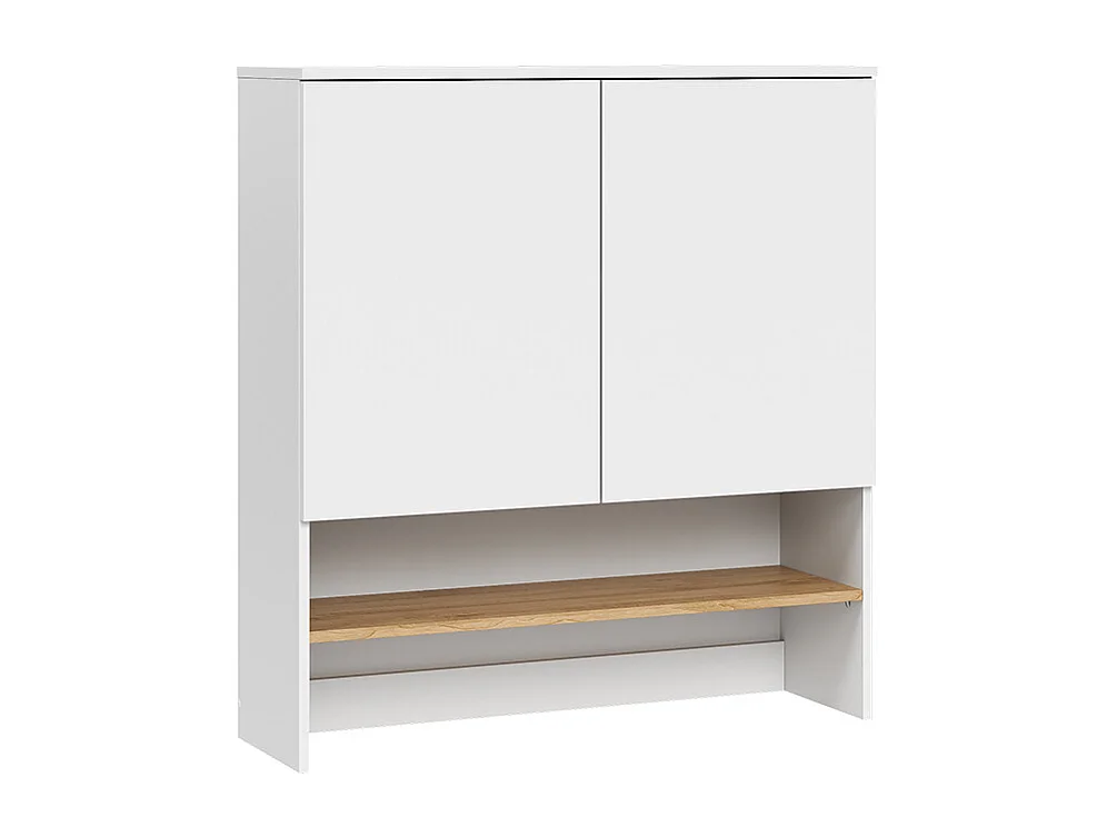 Washing machine cabinet white/artisan 93.6x29x100.4 viktor