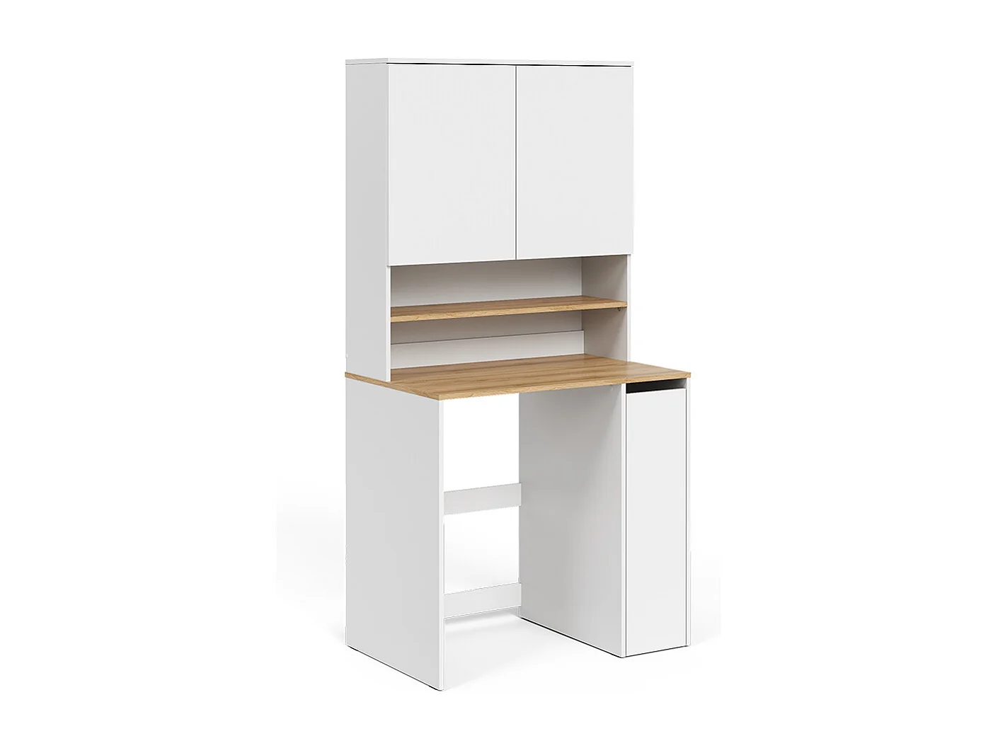 Washing machine cabinet white/artisan 93.6x60.3x88.2 viktor