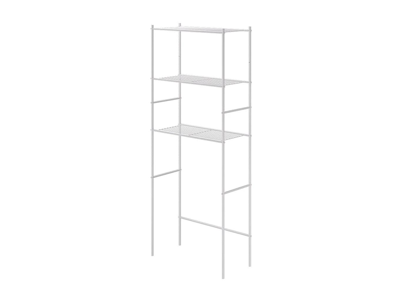 Washing machine shelf white 66x30x162 miso