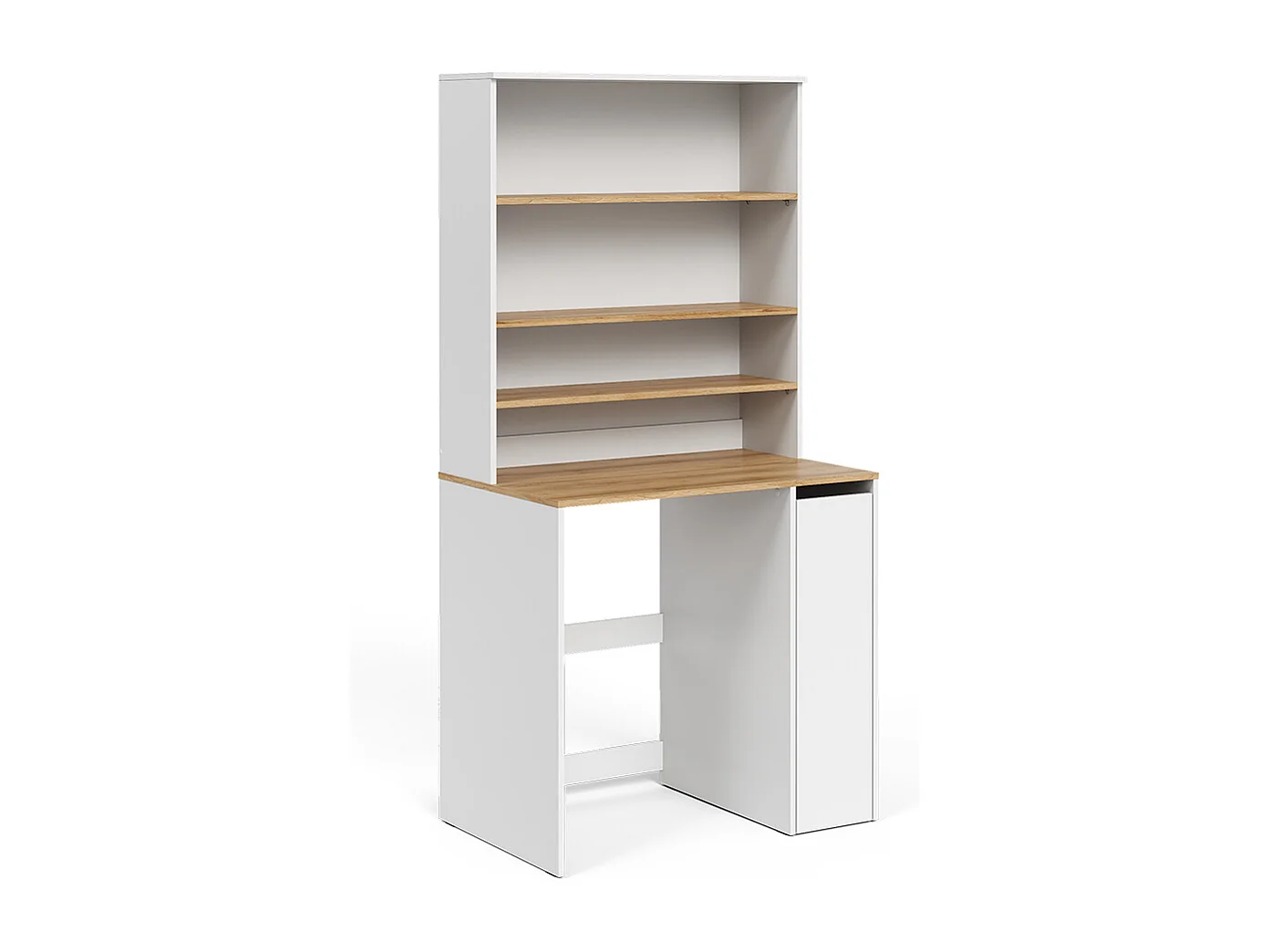 Washing machine cabinet white/artisan 93.6x60x88.2 viktor