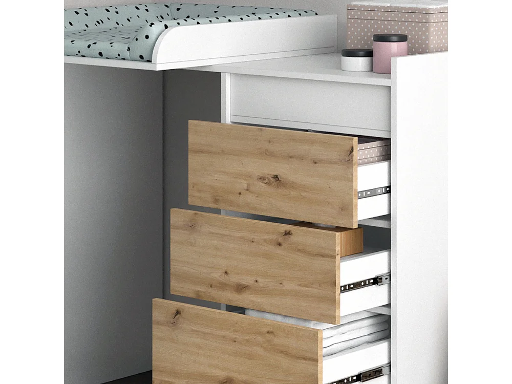 Waschmaschinenschrank weiß 116x50x98 alf