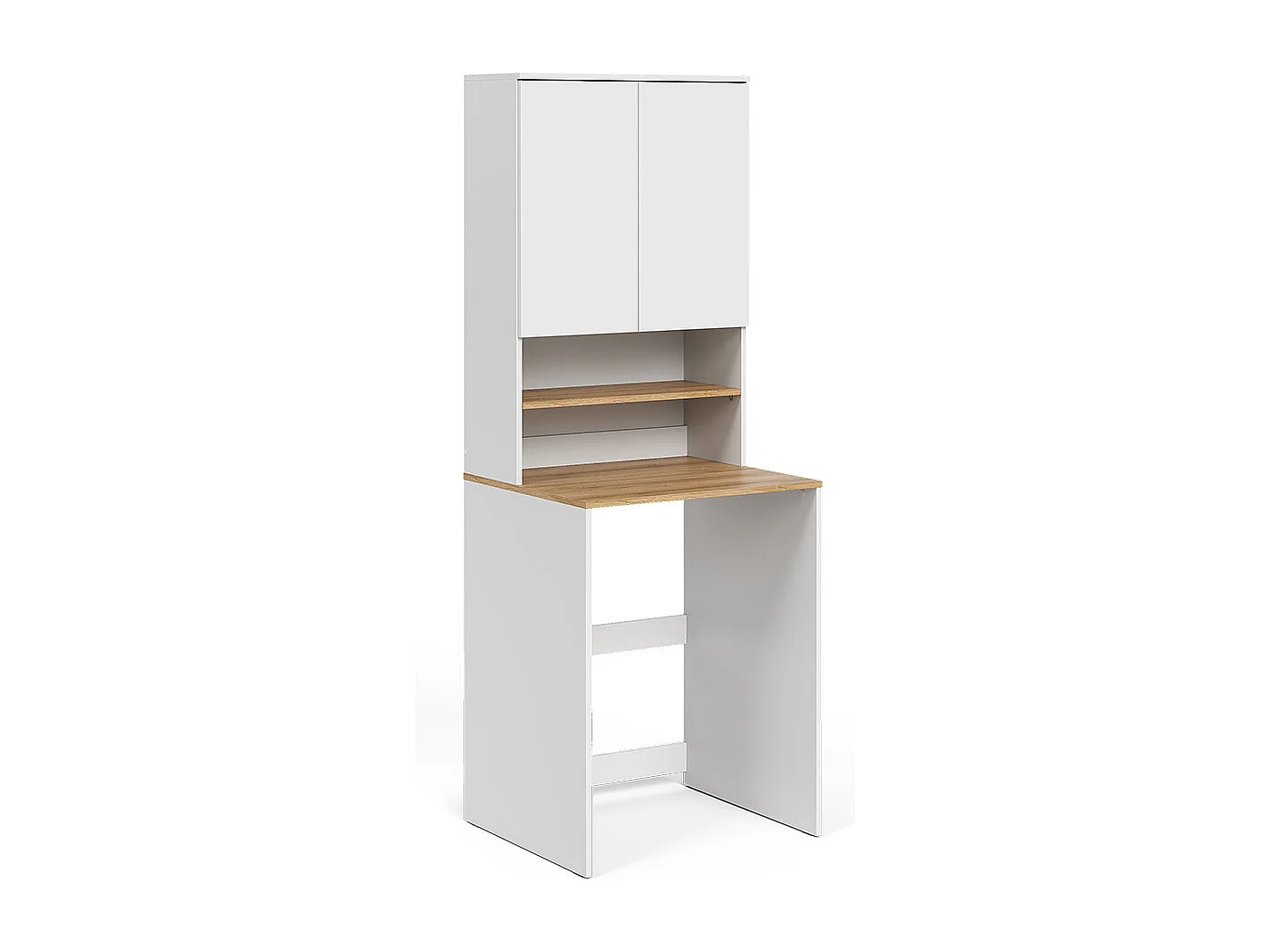 Washing machine cabinet white/artisan 68x60x88.2 viktor