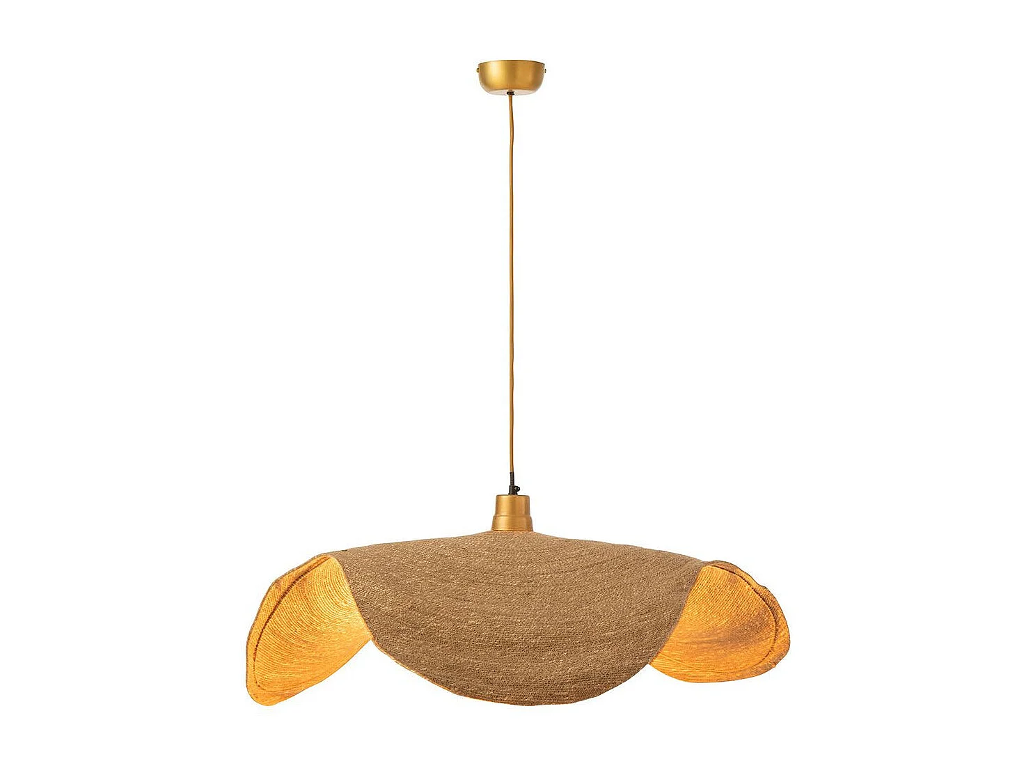 Lampe Suspension "Moonj" 94cm Naturel