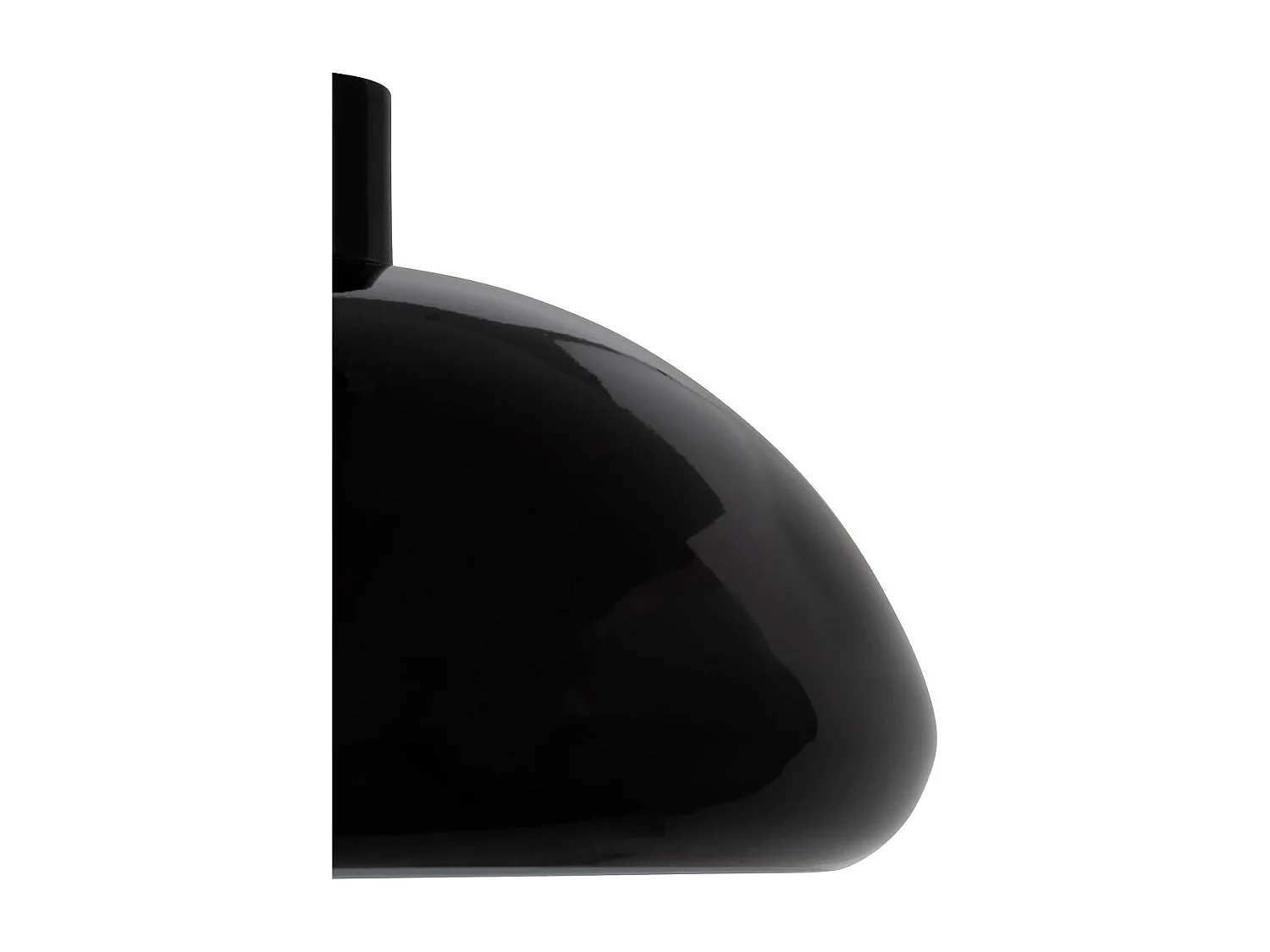 Lampe Suspension Champignon "Savio" 27cm Noir