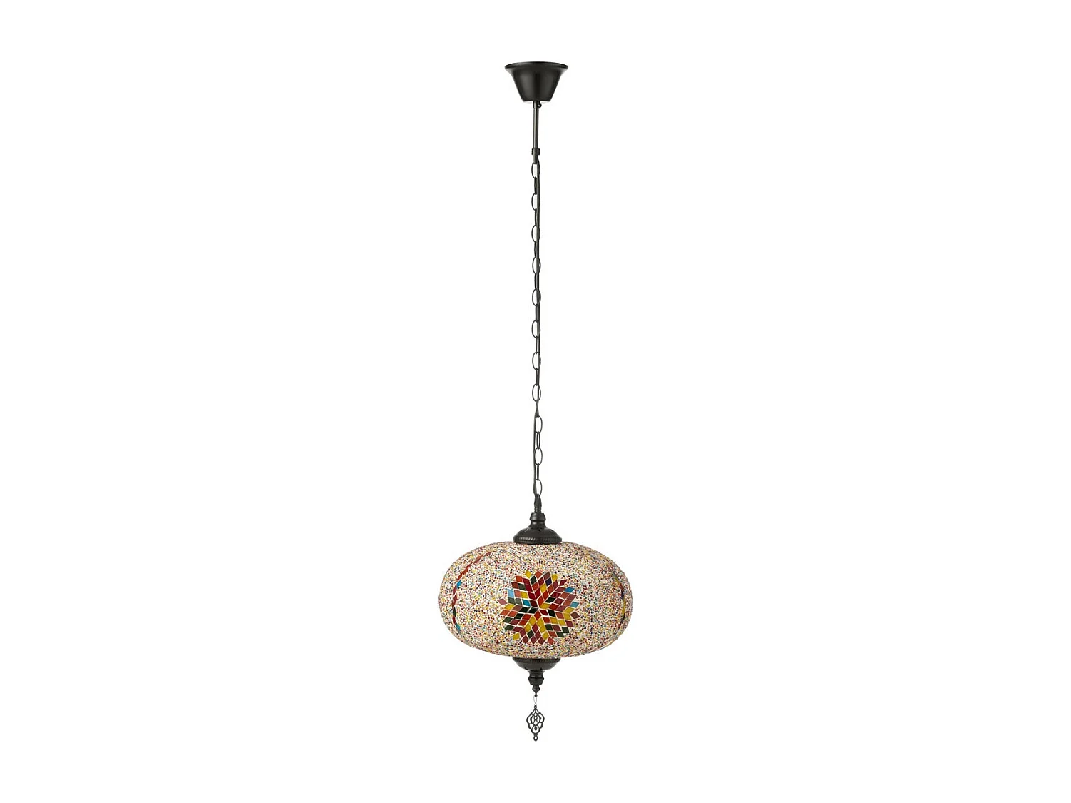 Lampe Suspension Mosaïque "Neal" 30cm Multicolore