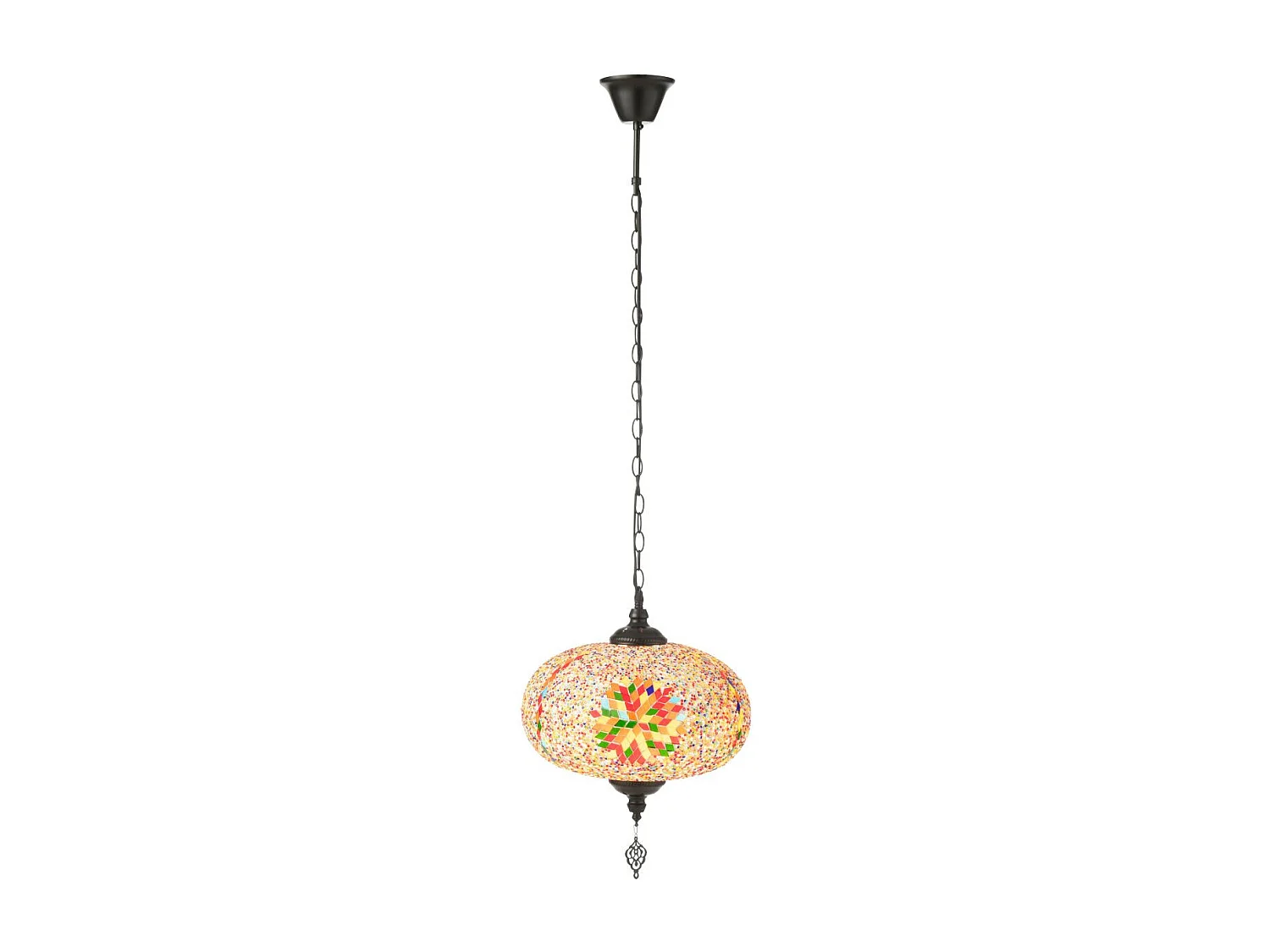 Lampe Suspension Mosaïque "Neal" 30cm Multicolore