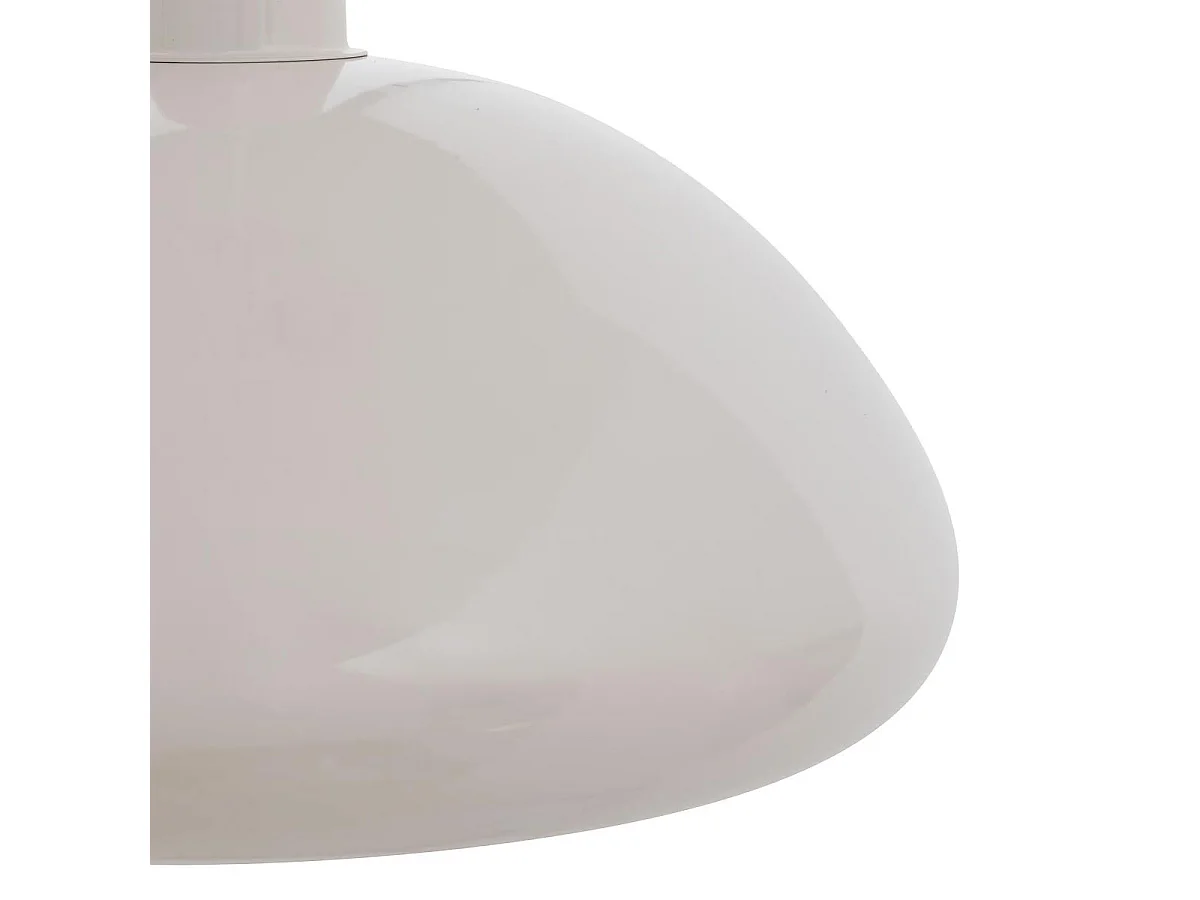Lampe Suspension Champignon "Savio" 27cm Beige