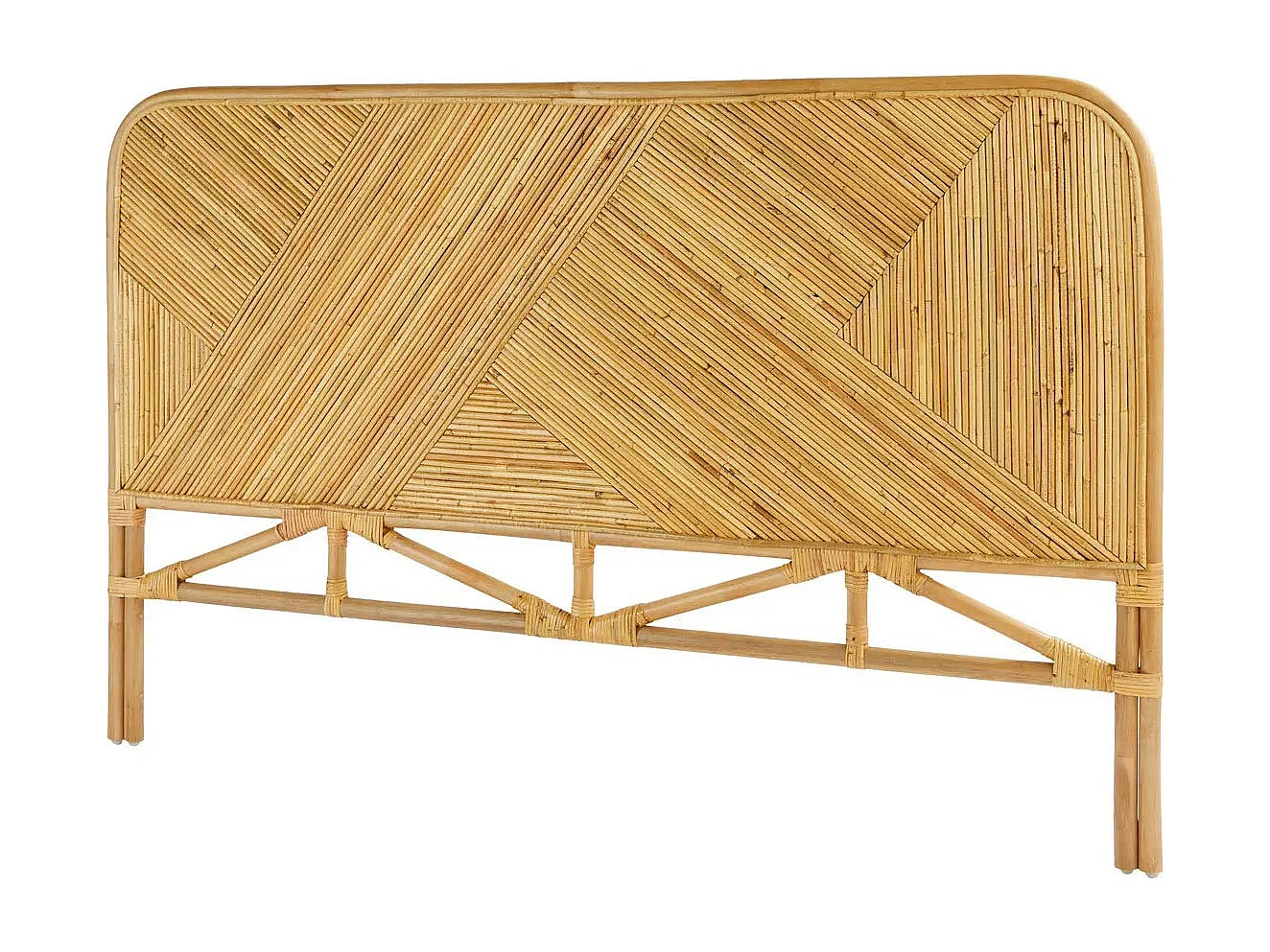 Tête de Lit en Rotin "Tanae" 160cm Naturel