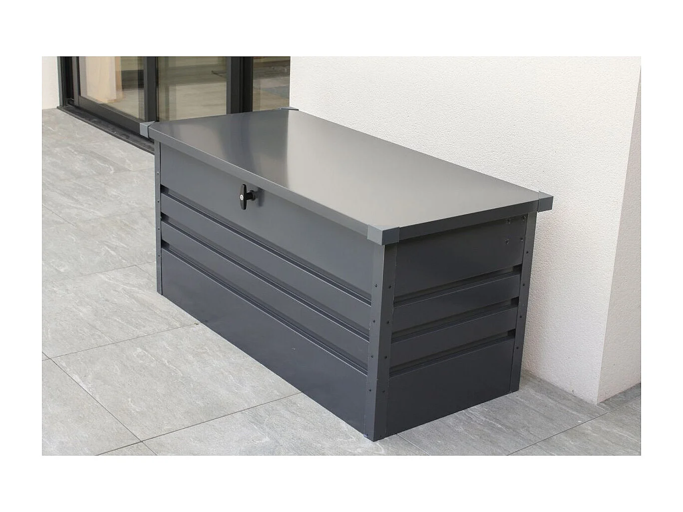 Gartenbox, 350 L, Stahlverzinktem