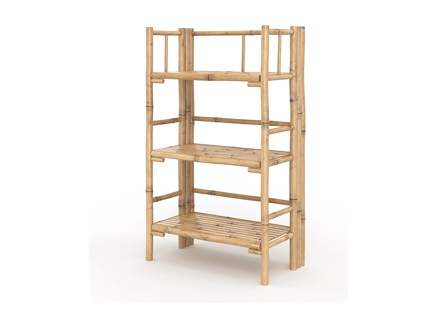 Mensola rettangolare pieghevole in bambù - Bami