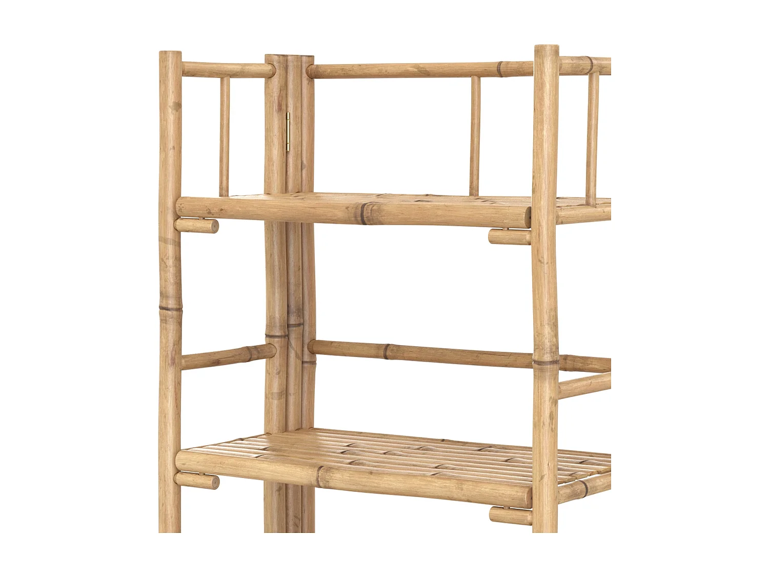 Mensola rettangolare pieghevole in bambù - Bami